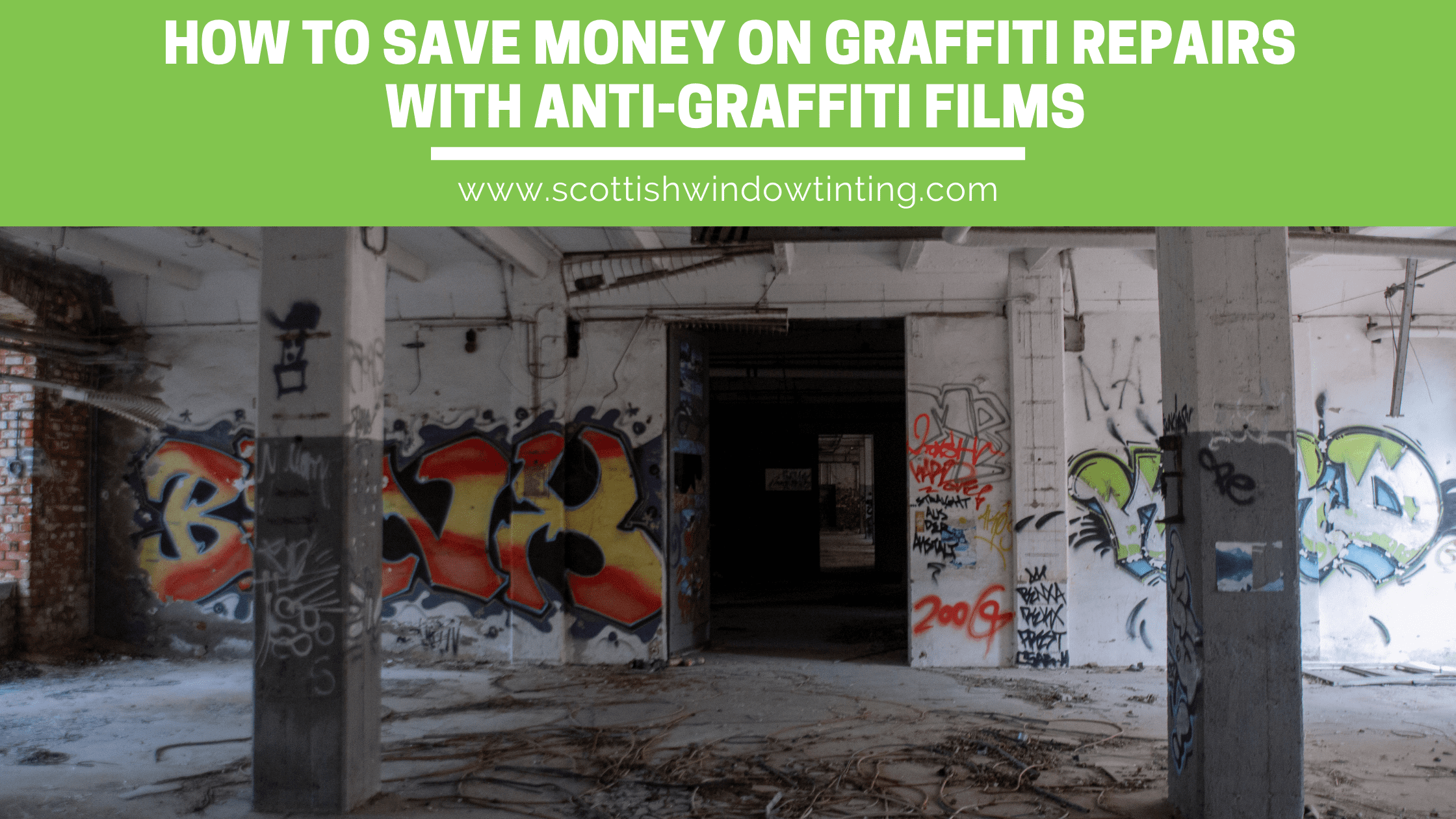 How Salt Lake City Businesses Can Save Money With Anti-Graffiti Film