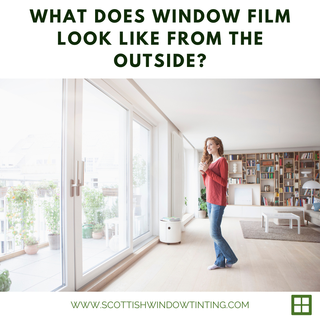 What Does Window Film Look Like from the Outside?