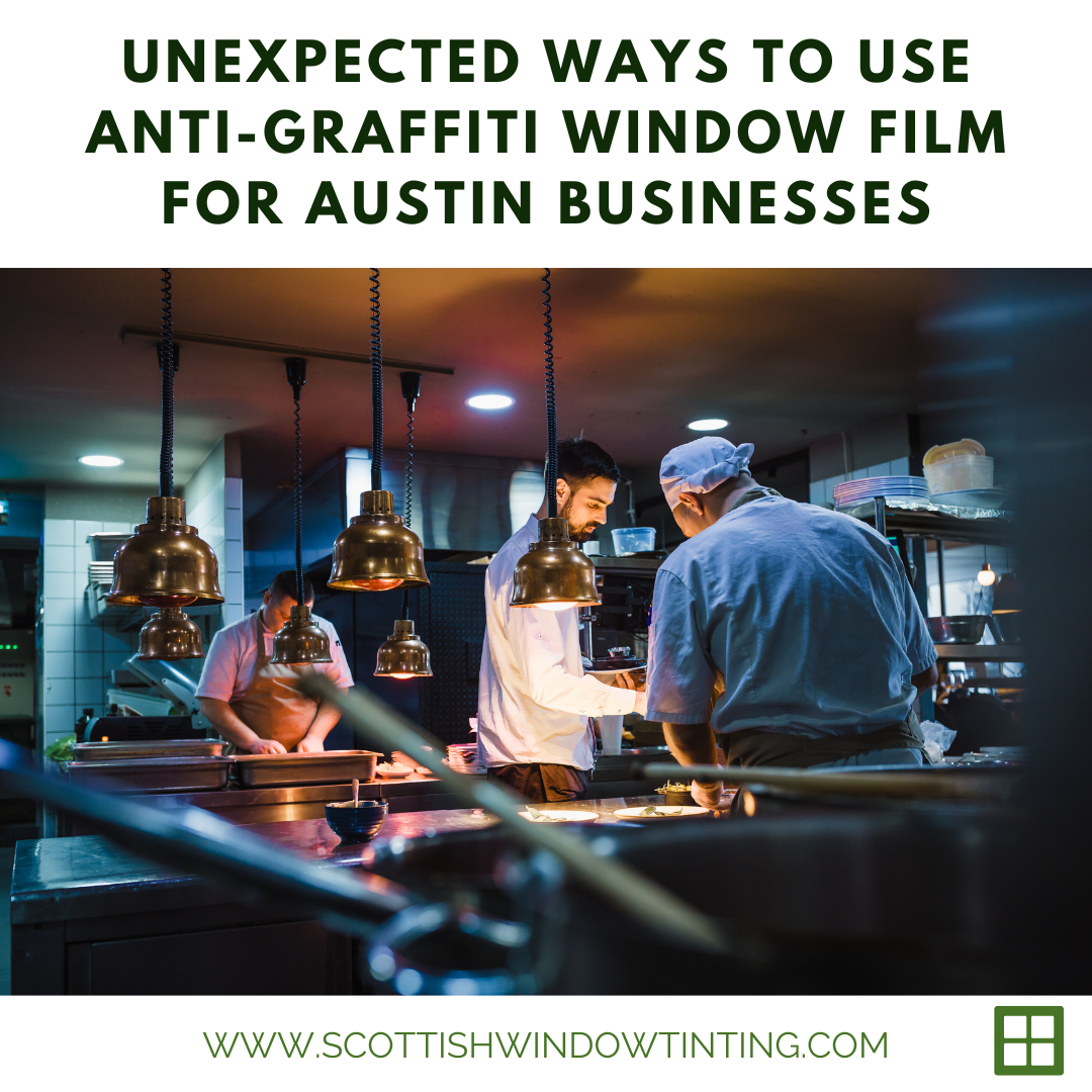 Unexpected Ways to Use Anti-Graffiti Window Film for Austin Businesses