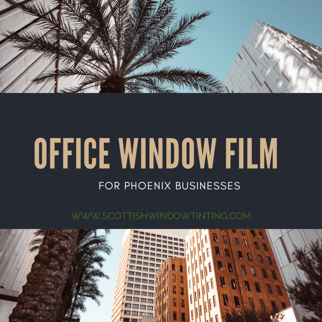 Office Window Film for Phoenix Businesses