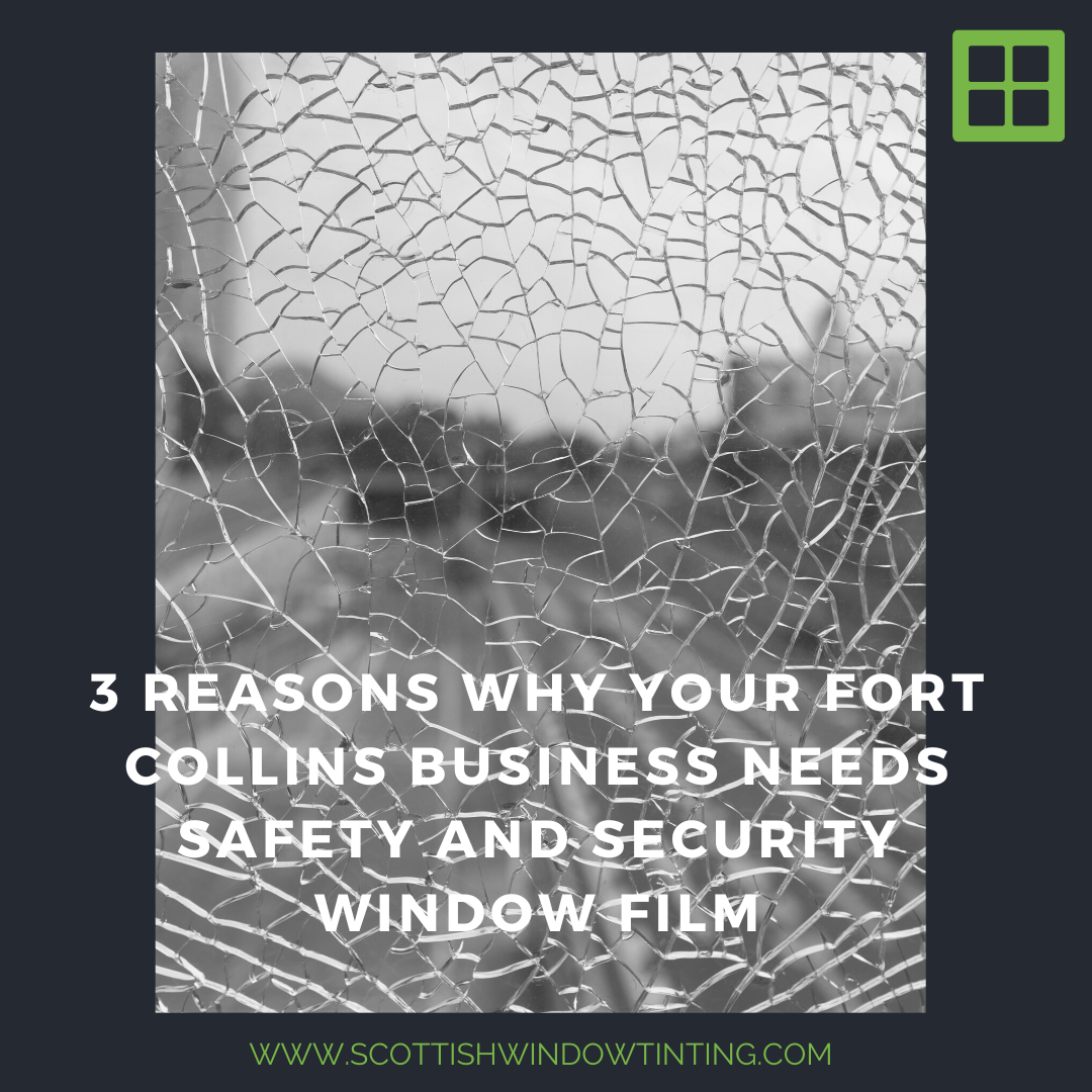 3 Reasons Why Your Fort Collins Business Needs Safety and Security Window Film